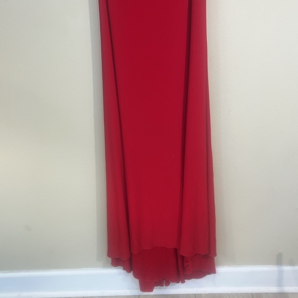 Sherri Hill Prom Dress Two Piece Beaded Red Sequin 6 - Picture 4 of 12